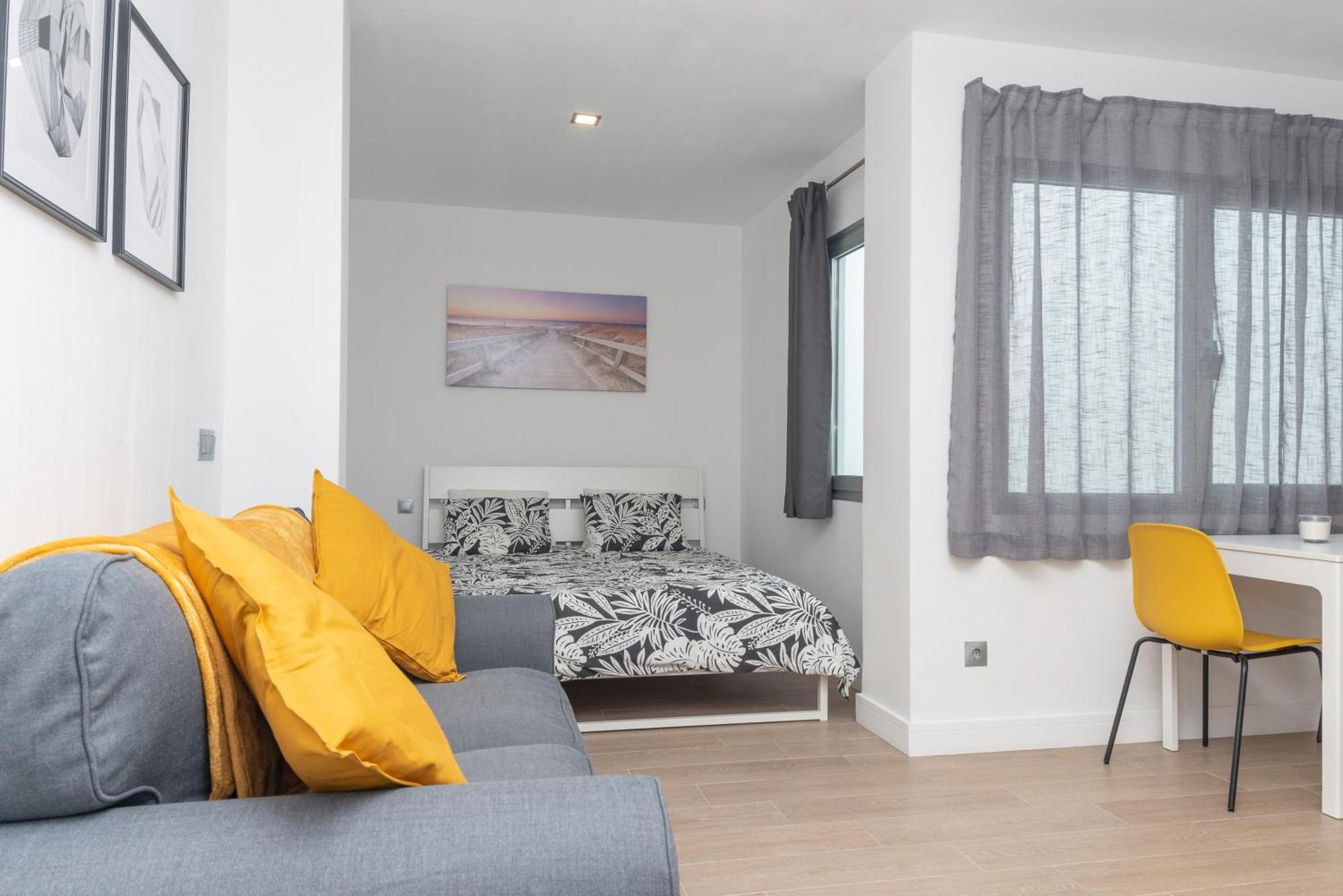 Estudio Con Balcon Playa Las Canteras ラスパルマス・デ・グランカナリア エクステリア 写真