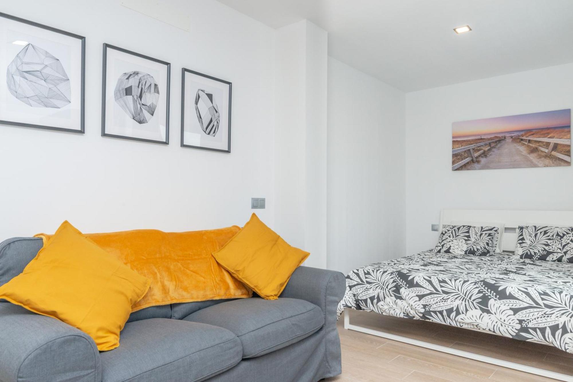 Estudio Con Balcon Playa Las Canteras ラスパルマス・デ・グランカナリア エクステリア 写真