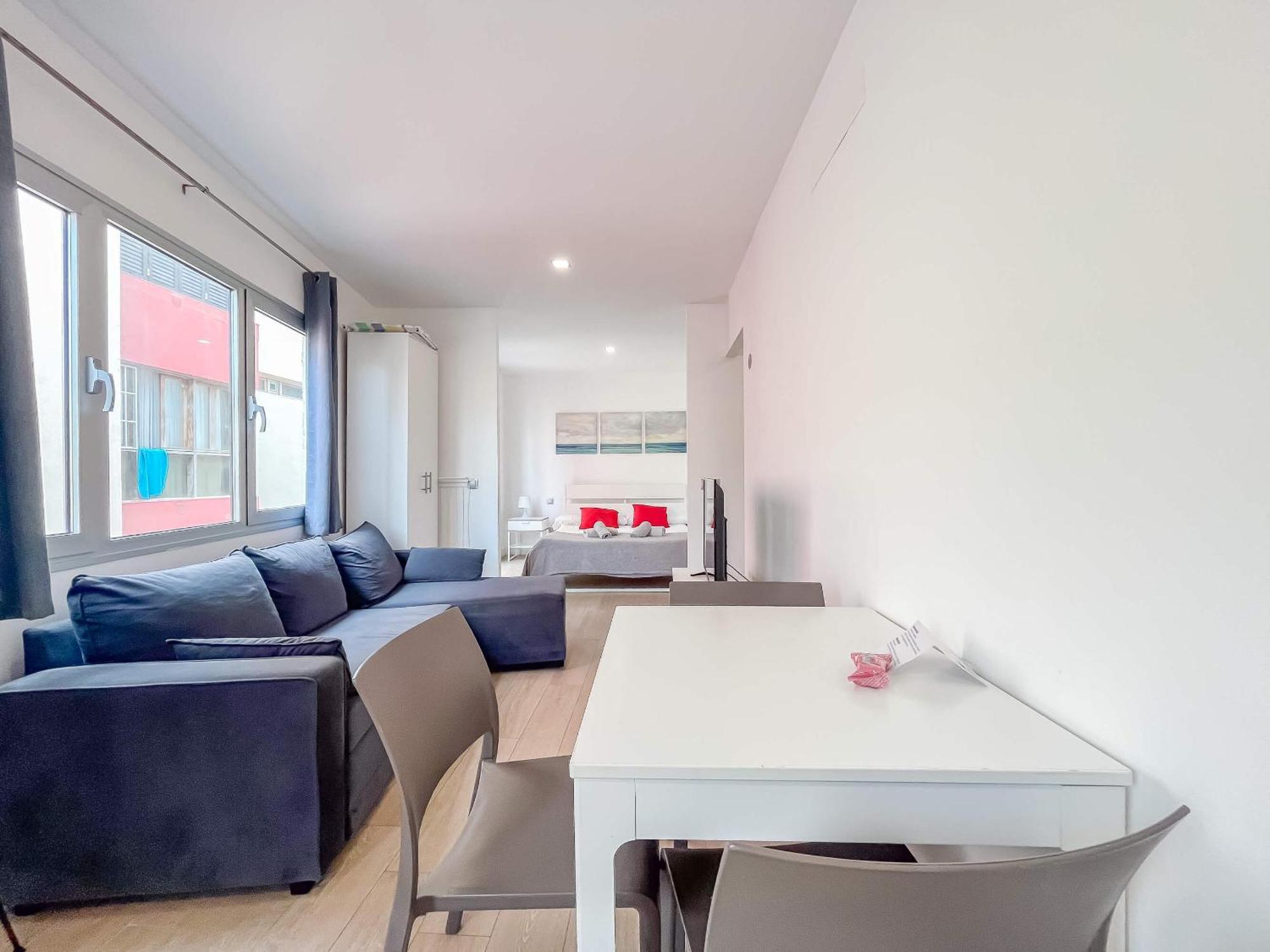 Estudio Con Balcon Playa Las Canteras ラスパルマス・デ・グランカナリア エクステリア 写真