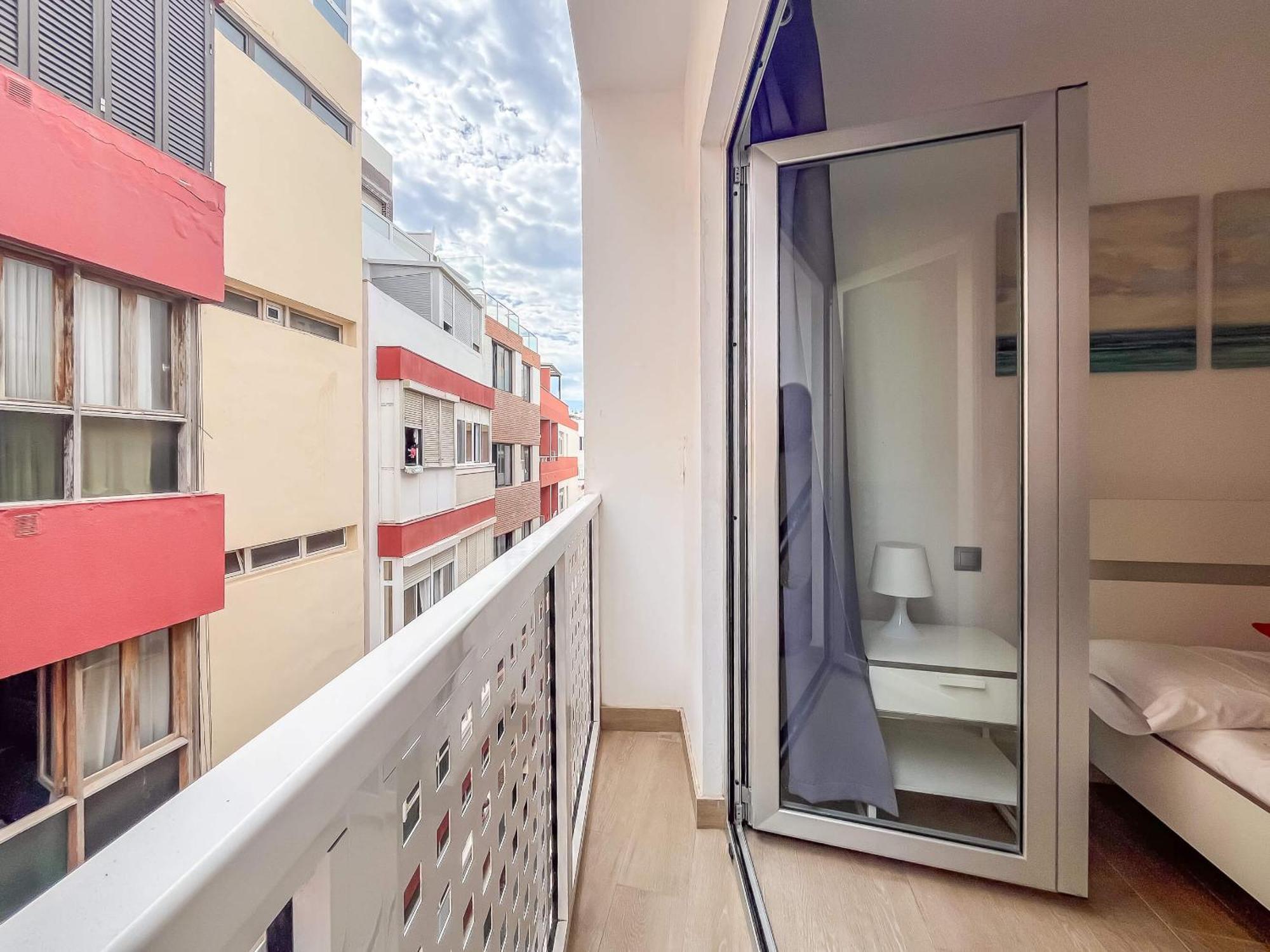 Estudio Con Balcon Playa Las Canteras ラスパルマス・デ・グランカナリア エクステリア 写真