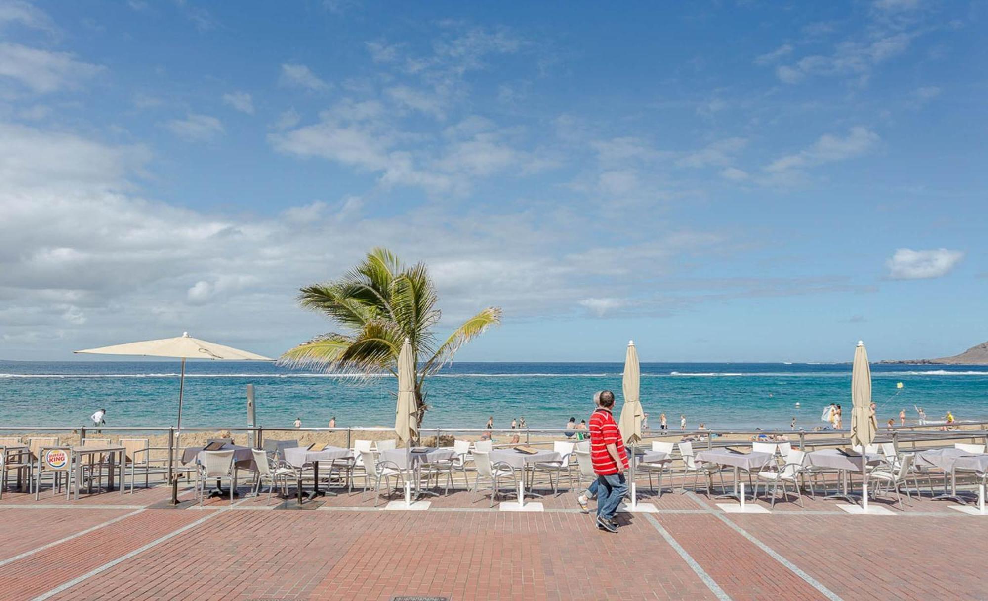 Estudio Con Balcon Playa Las Canteras ラスパルマス・デ・グランカナリア エクステリア 写真