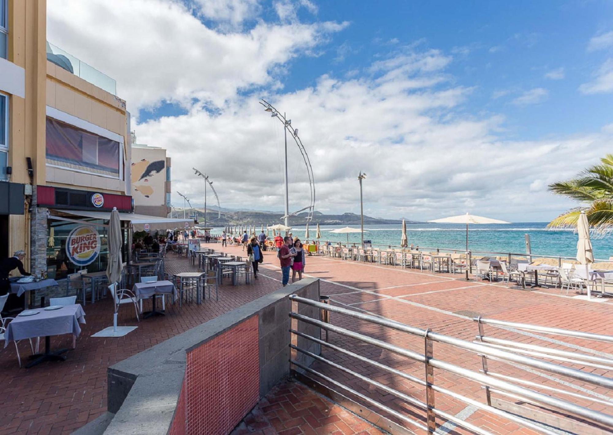 Estudio Con Balcon Playa Las Canteras ラスパルマス・デ・グランカナリア エクステリア 写真