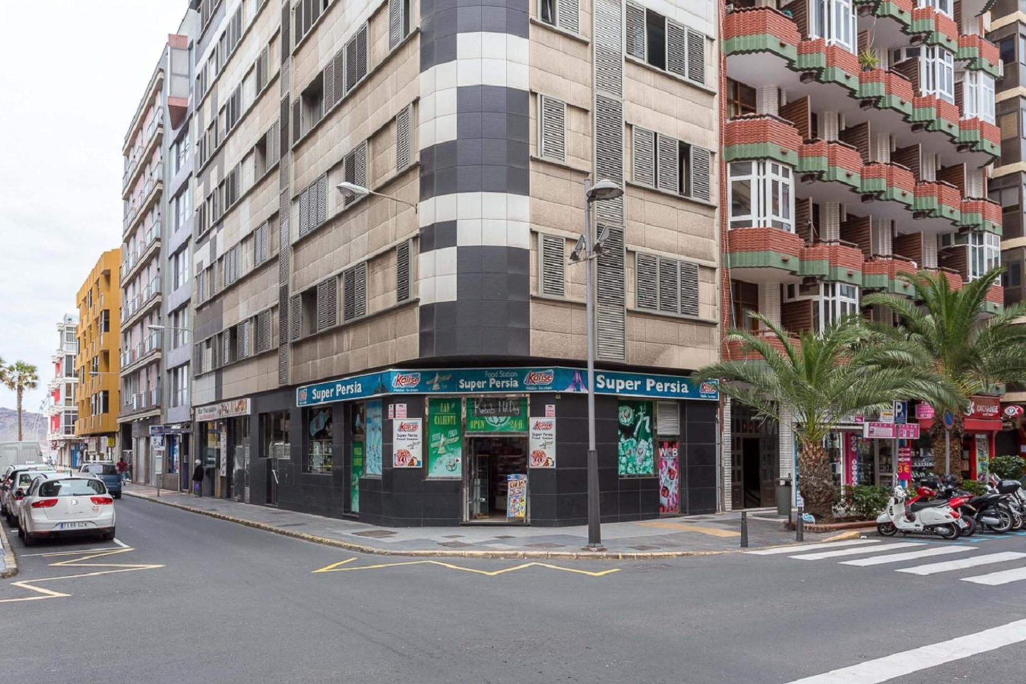 Estudio Con Balcon Playa Las Canteras ラスパルマス・デ・グランカナリア エクステリア 写真