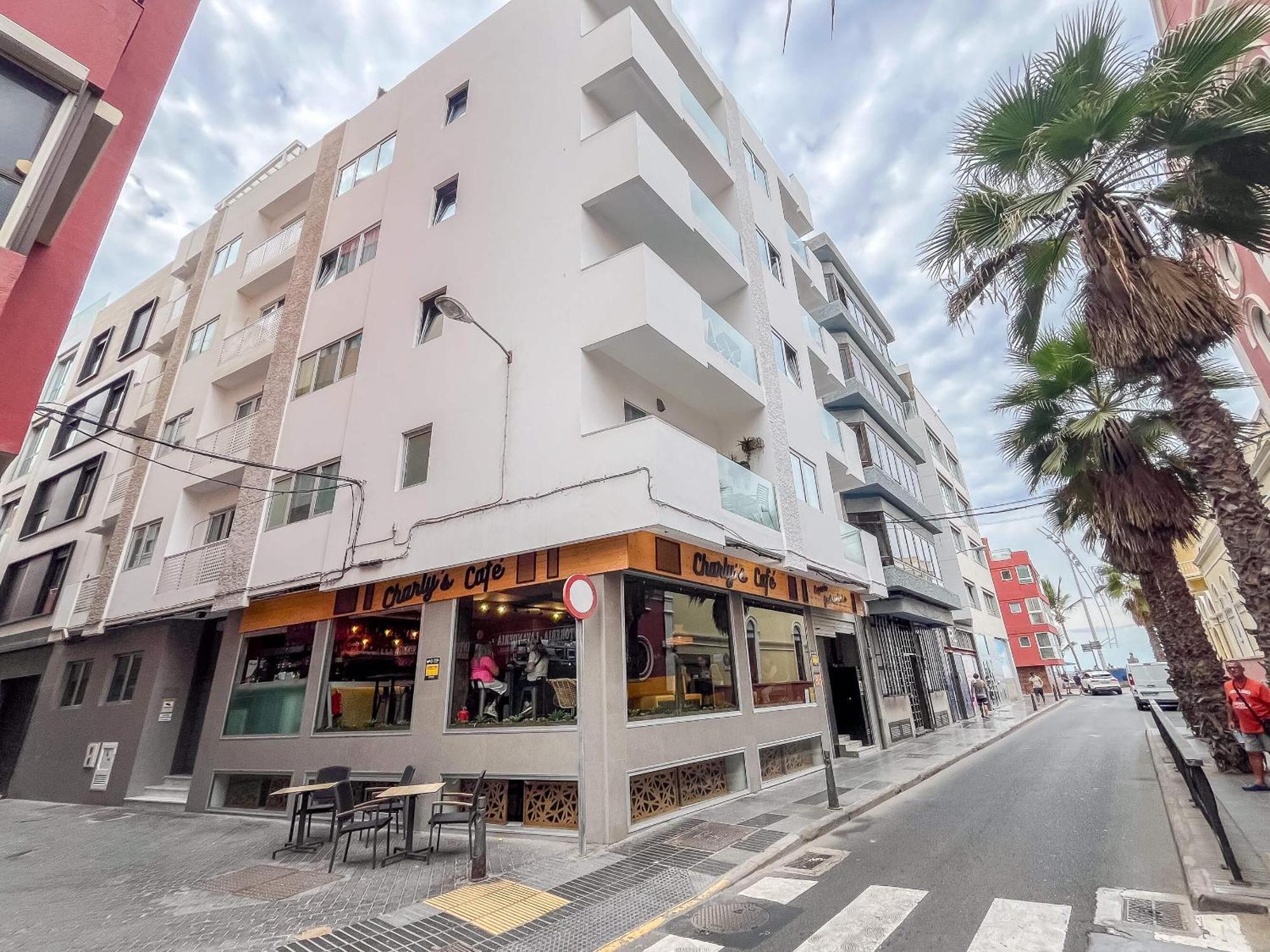 Estudio Con Balcon Playa Las Canteras ラスパルマス・デ・グランカナリア エクステリア 写真