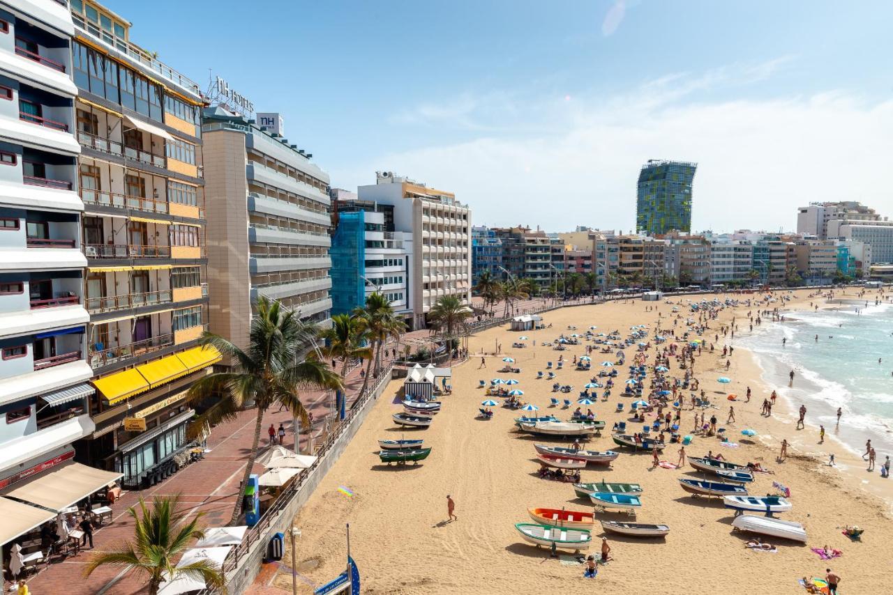 Estudio Con Balcon Playa Las Canteras ラスパルマス・デ・グランカナリア エクステリア 写真