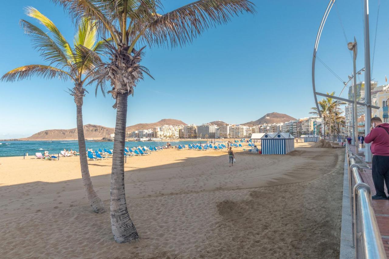 Estudio Con Balcon Playa Las Canteras ラスパルマス・デ・グランカナリア エクステリア 写真
