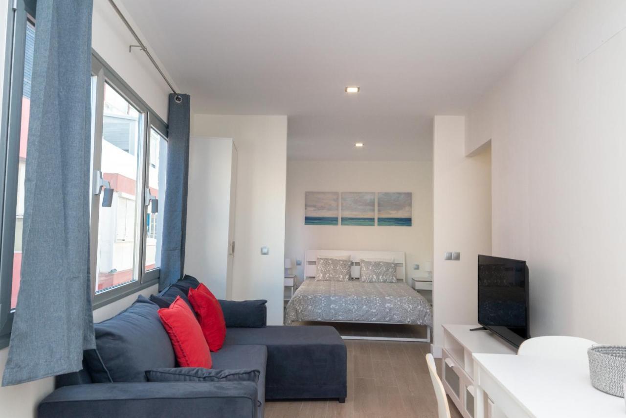 Estudio Con Balcon Playa Las Canteras ラスパルマス・デ・グランカナリア エクステリア 写真